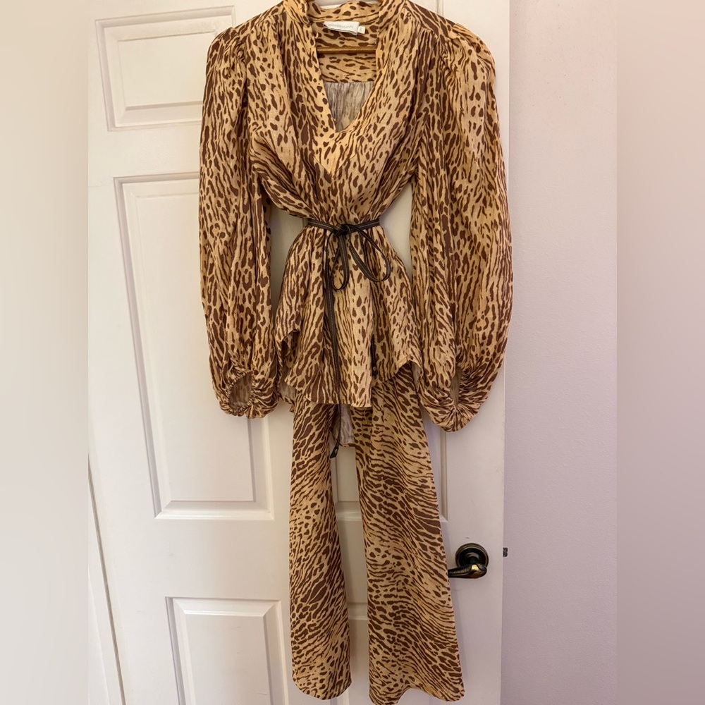 Zimmermann Leopard Print Set - image 2